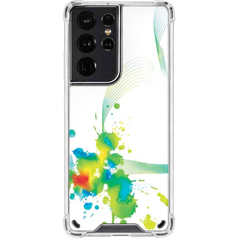 Virescent Harmony Galaxy S21 Ultra 5G Clear Case
